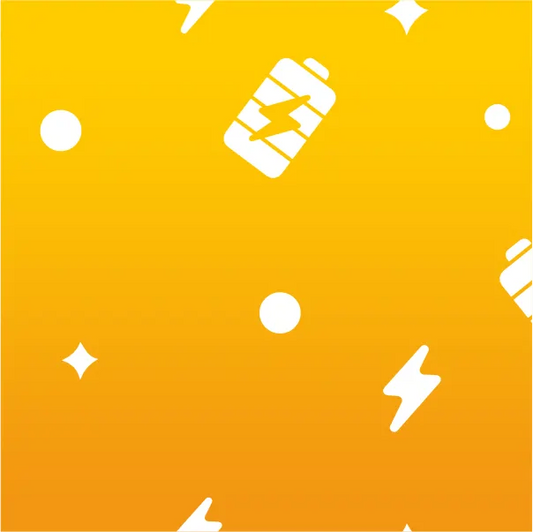 Aufladende Mama Gelb