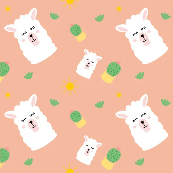 Llama Peach