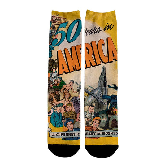 Meias divertidas 50 years america