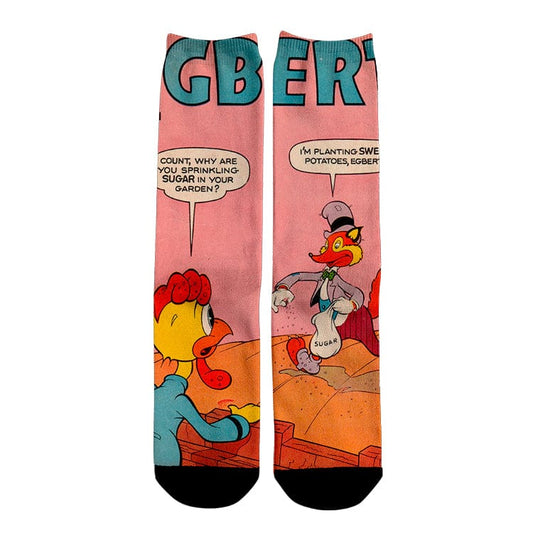 Meias divertidas casual egbert