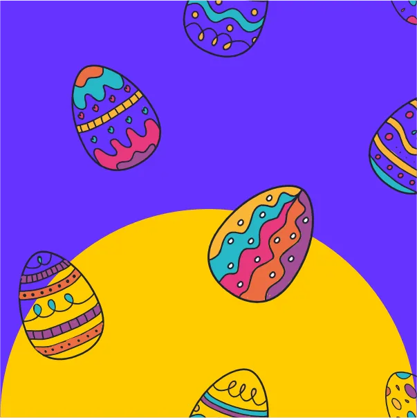 Easter Time Purple