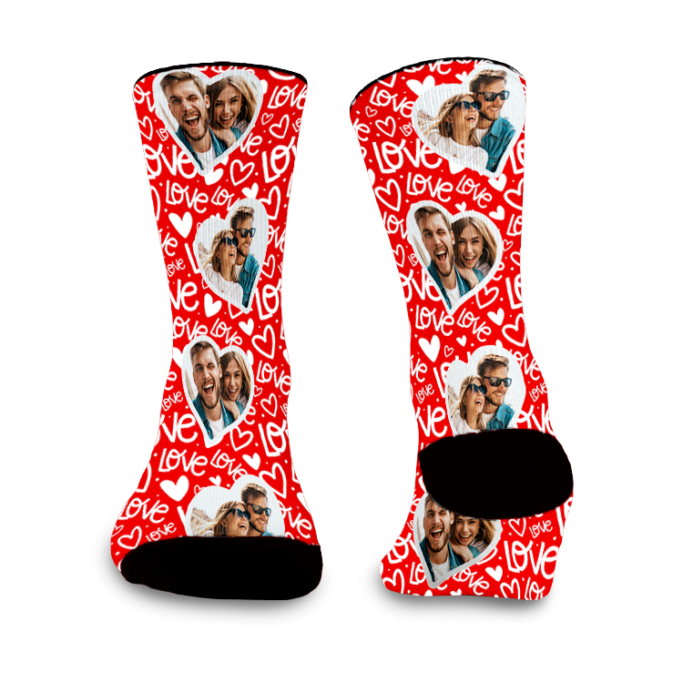 Valentine's Custom Socks