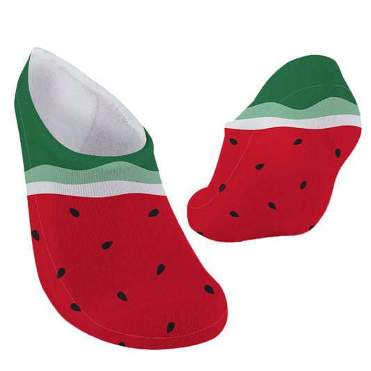 Unsichtbare Socken-Wassermelone