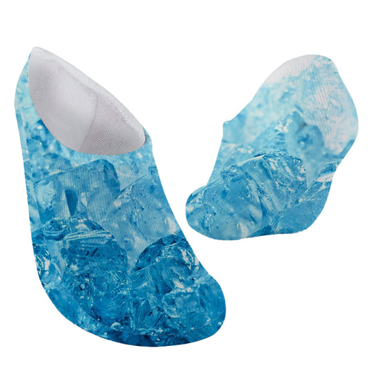 Chaussettes invisibles - Bleu glacier
