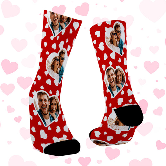 Calcetines personalizados de San Valentín