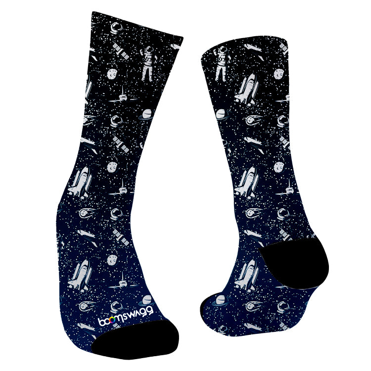 Meias divertidas casual space
