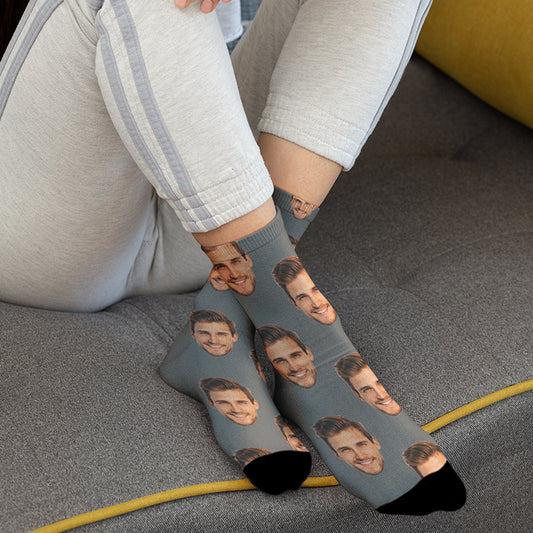 Visage Chaussettes Personnalisées